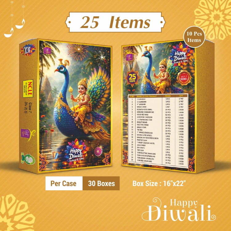 25 Items UV Box